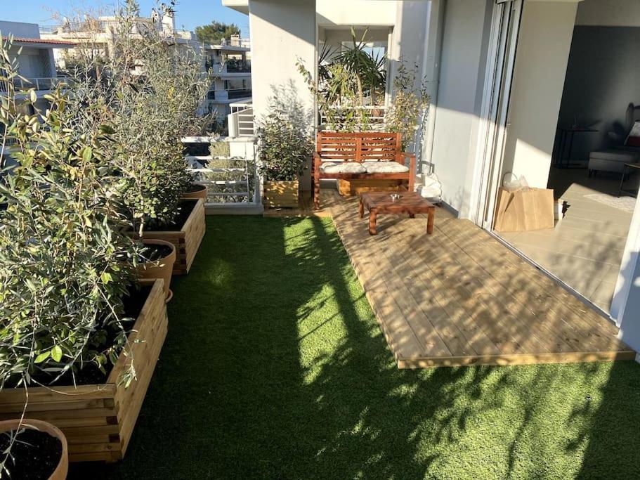 Spacious And Sunkissed 3Br & 2 Bathrooms Apartment 아테네 외부 사진