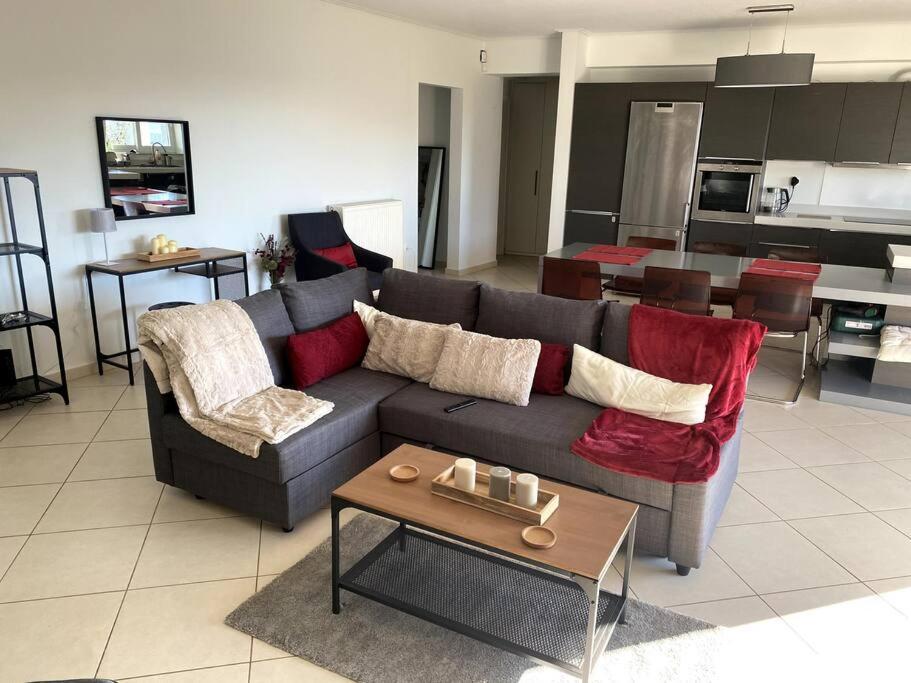 Spacious And Sunkissed 3Br & 2 Bathrooms Apartment 아테네 외부 사진